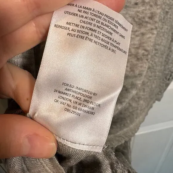 NWT Anthropologie Akemi + Kin Lattice Stripe Top - Picture 7 of 8